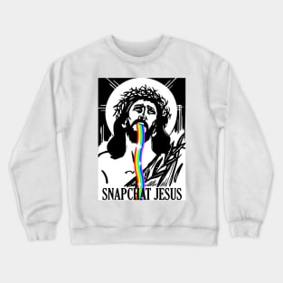 Snapchat Jesus Crewneck Sweatshirt